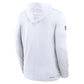 Kansas City Chiefs Sideline Performance Long Sleeve Hoodie T-Shirt Recreated Edition