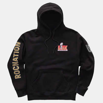 Roc Nation Black Super Bowl LIX Hoodie – Limited Edition Pullover (Recreated Edition)