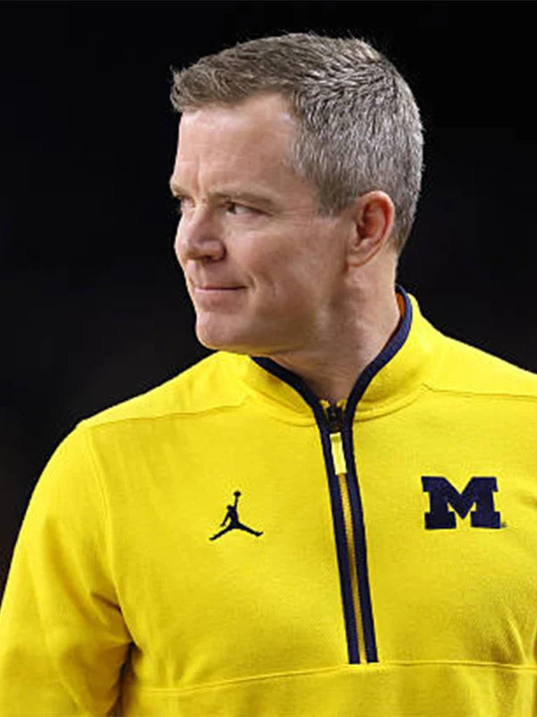 Dusty May Wolverines Quarter-Zip Pullover Jacket