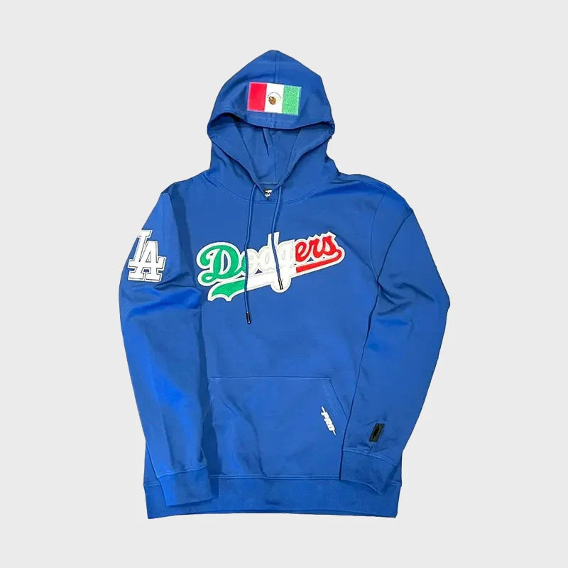 Los Angeles Dodgers Mexico Wordmark Hoodie Hennything is Possible Hoodie Recreated Edition