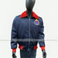 The Simpsons Cartoon Homer Simpson Navy Blue Bomber Jacket