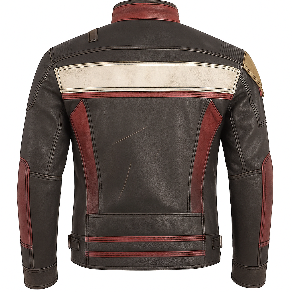 Musa Red Leather Jacket – Bold &amp; Premium Red Leather Jacket for Men
