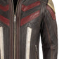 Musa Red Leather Jacket – Bold &amp; Premium Red Leather Jacket for Men