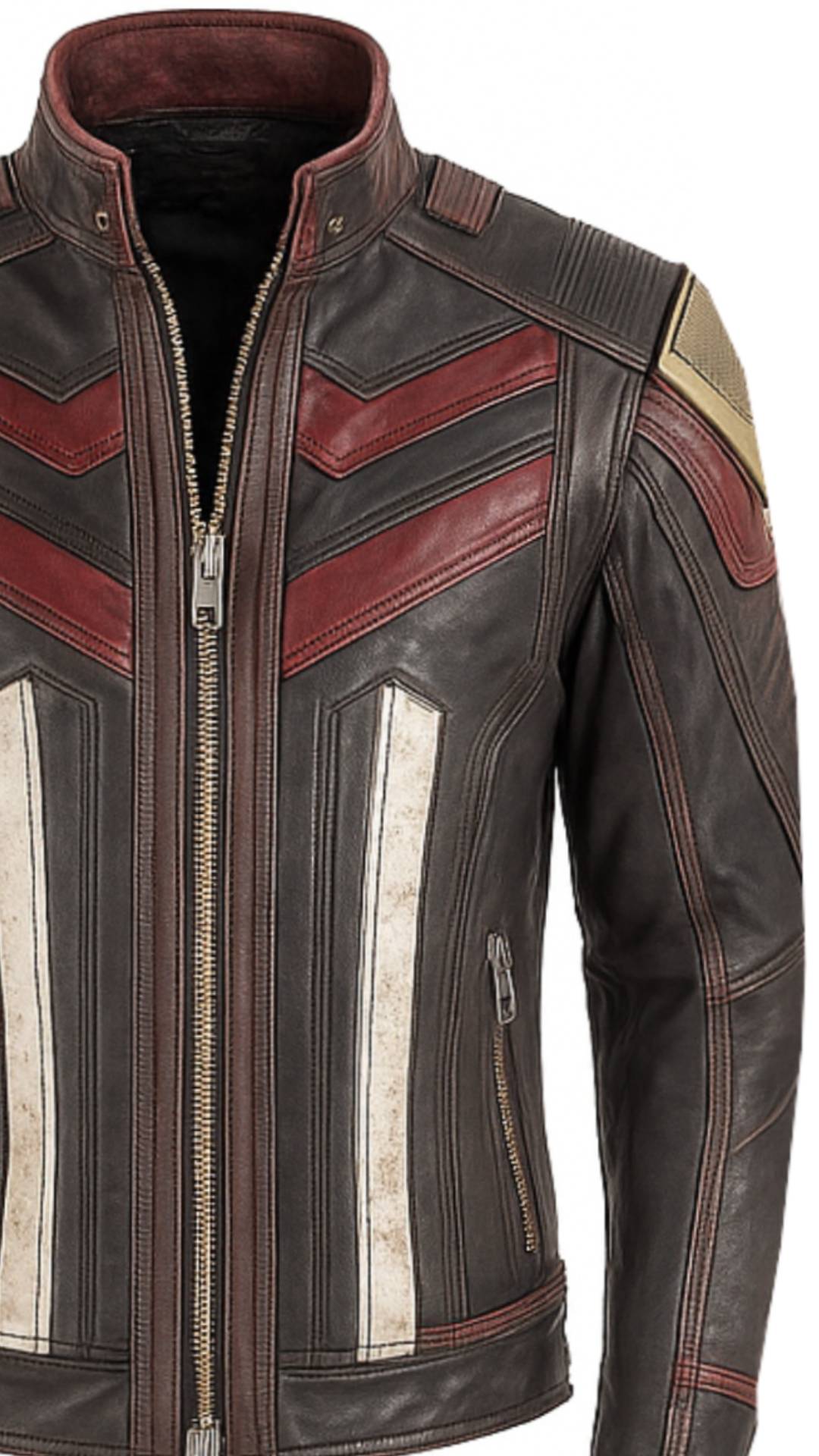 Musa Red Leather Jacket – Bold &amp; Premium Red Leather Jacket for Men