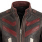 Musa Red Leather Jacket – Bold &amp; Premium Red Leather Jacket for Men