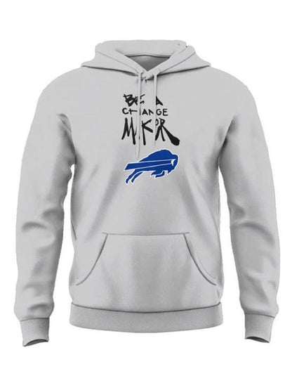 Buffalo Bills Be A Change Maker Hoodie – Inspire &amp; Rep Your Team with Purpose Recreated Edition