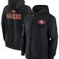 Kyle Shanahan 49ers Black Hoodie Recreated Edition
