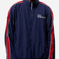 Navy jacket with red stripes and 'FIFA World Cup' text on a white background