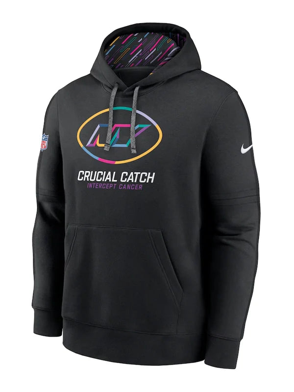 New York Jets Crucial Catch Club Hoodie Recreated Edition
