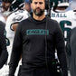 Philadelphia Eagles Sideline Hoodie Long Sleeve T-Shirt (Recreated Edition)