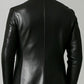 Oliver Black Premium Leather Blazer – Black Leather Jacket