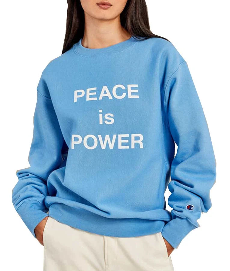 Peace is Power Sweatshirt Recreated Edition