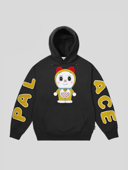 Palace x Doraemon Hoodie – Streetwear Meets Playful Nostalgia Recreated Edition