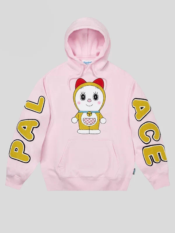 Palace x Doraemon Hoodie – Streetwear Meets Playful Nostalgia Recreated Edition