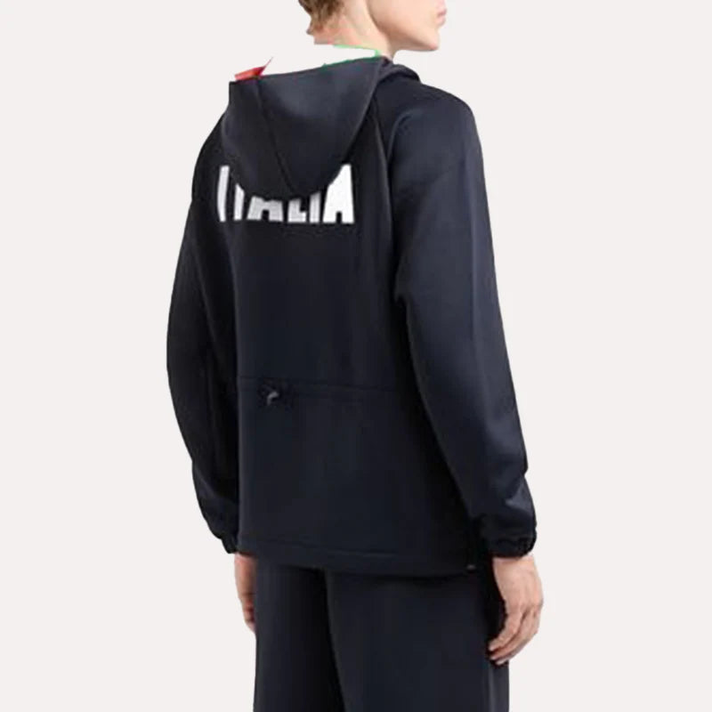 Paris 2024 Olympics Italia Zip Up Hoodie Recreated Edition