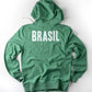 Pelé Brasil 10 Green Hoodie – Classic Football Legend Pullover Recreated Edition