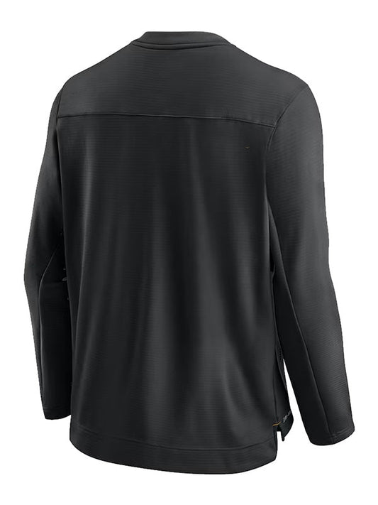 Mike Tomlin Steelers Black Sweatshirt Recreated Edition