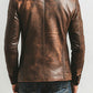 Premium Men’s Brown Leather Blazer – Brown Leather Jacket