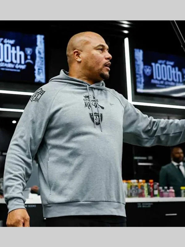 Antonio Pierce Raiders Be A Change Maker Hoodie Recreated Edition