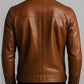 Riley Leather Brown Jacket – Men’s Premium Brown Leather Jacket