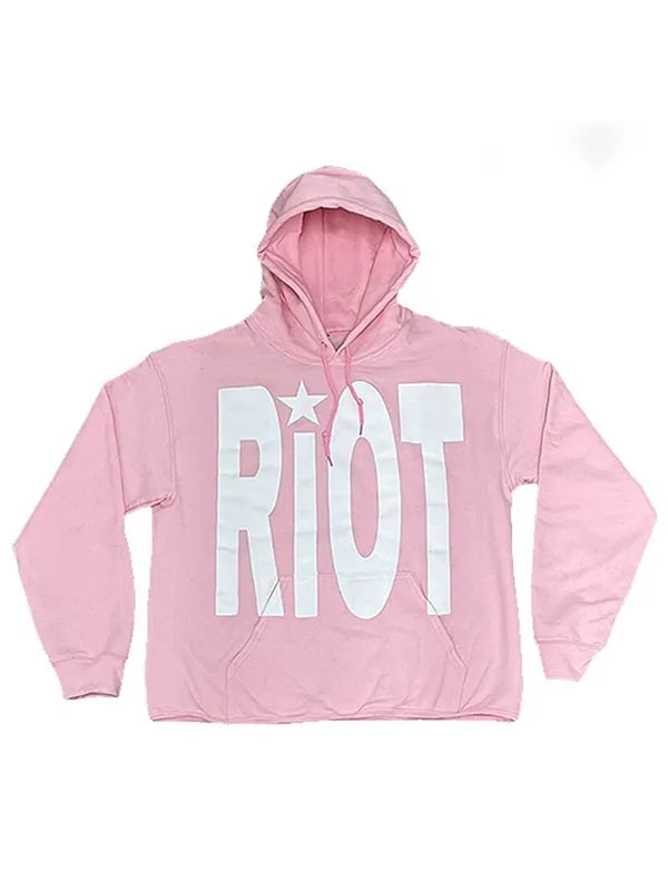 Riot Oversized Hoodie – Bold Streetwear Pullover (Recreated Edition)