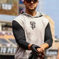 SF Giants Grey Sleeveless Hoodie – Grey Pullover Fleece (Recreated Edition)