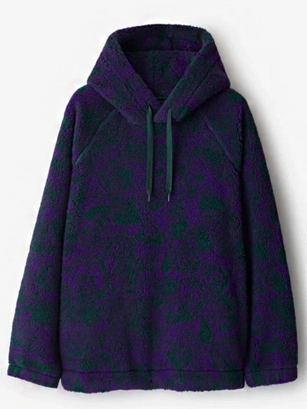 SNL Jacob Elordi Rose Print Fleece Hoodie (Recreated Edition)