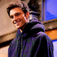 SNL Jacob Elordi Rose Print Fleece Hoodie (Recreated Edition)