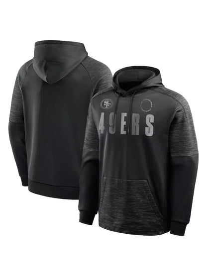San Francisco 49ers Black Chip Shot Pullover Hoodie (Recreated Edition)