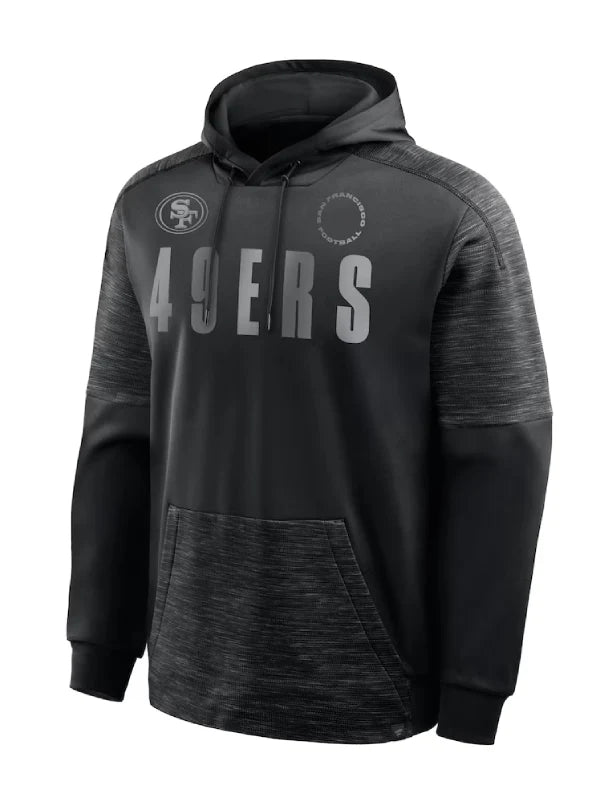 San Francisco 49ers Black Chip Shot Pullover Hoodie (Recreated Edition)