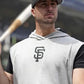 SF Giants Grey Sleeveless Hoodie – Grey Pullover Fleece (Recreated Edition)
