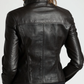 Sienna Leather Black Jacket – Women’s Leather Jacket (Black)