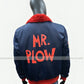 The Simpsons Cartoon Homer Simpson Navy Blue Bomber Jacket