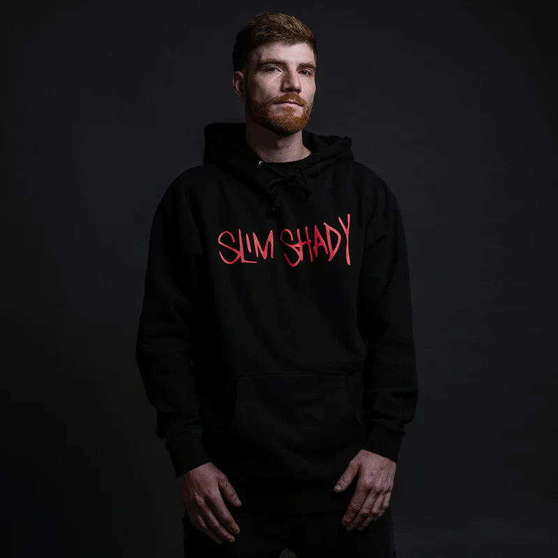Eminem Slim Shady Hoodie 🎤🖤 Recreated Edition
