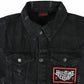Stranger Things Hellfire Club Black Denim Vest