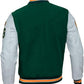 Stranger Things S4 Green Baseball Varsity Jacket