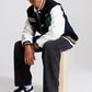 Stranger Things Wool Baseball Black Varsity Jacket