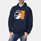 Studio 54 Blue &amp; Black Pullover Hoodie (Recreated Edition)