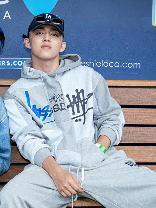 S.Coups Stussy Oversized Hoodie (Recreated Edition)