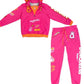Super Bowl LIX Dunkin DunQueens Pink Tracksuit