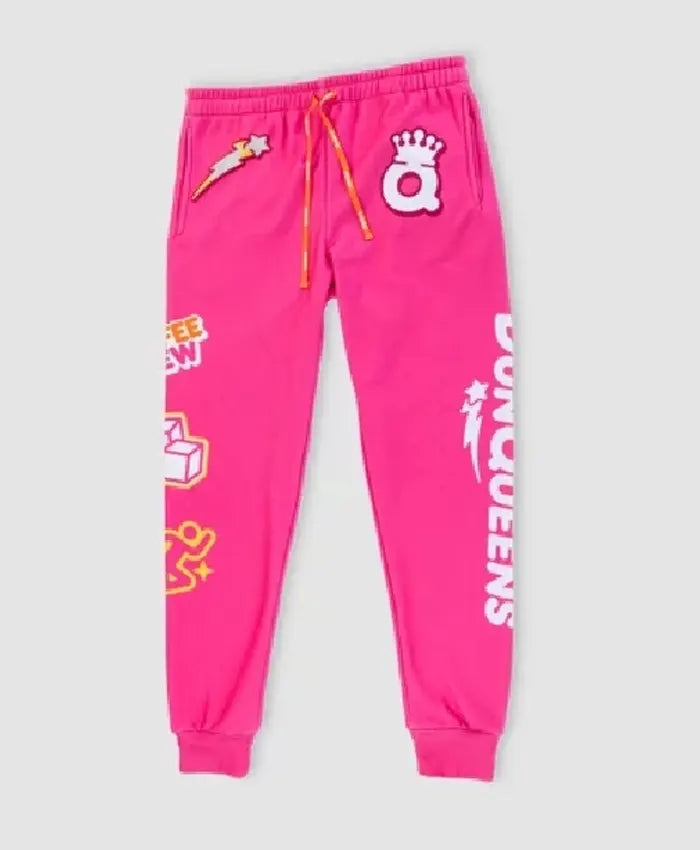 Super Bowl LIX Dunkin DunQueens Pink Tracksuit