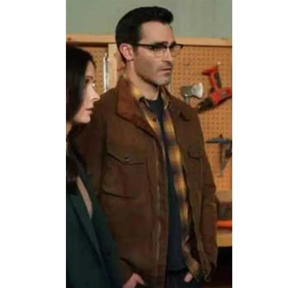 Superman and Lois S02 Tyler Hoechlin Cotton Jacket