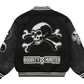 Supreme Bounty Hunter Black Wool And Leather Varsity Jacket – Recreated Edition