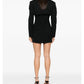 Watch What Happens Live Drew Sidora Black Dress