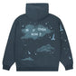 Taylor Swift 1989 Blue Zip-Up Hoodie (Recreated Edition)