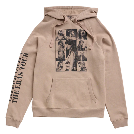Taylor Swift "The Eras Tour" Taupe Hoodie – Recreated Edition