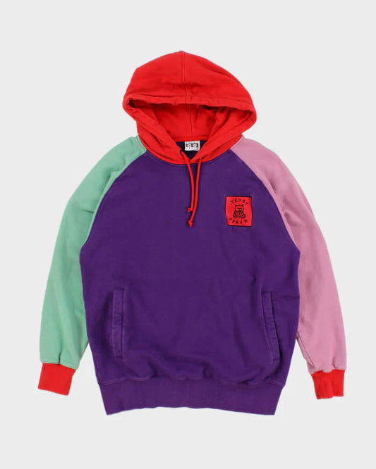 Teddy Fresh Color Block Hoodie – Multicolor (Recreated Edition)