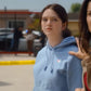 The Lincoln Lawyer 2022 Krista Warner Blue Hoodie (Recreated Edition)