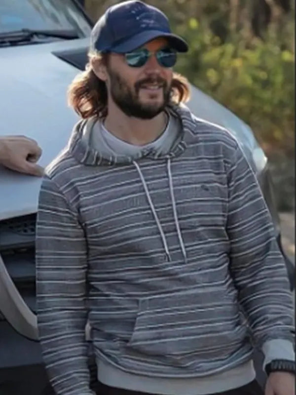 The Terminal List Ben Edwards Grey Hoodie (Recreated Edition)