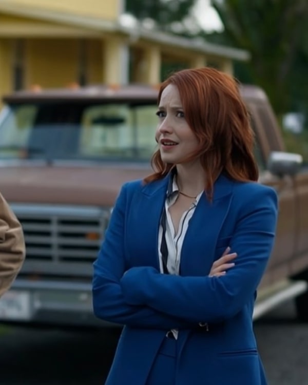 The Wish Swap 2025 Emily Tennant Blue Suit — Chic &amp; Confidence‑Boosting Outfit